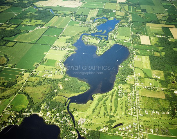 Morrison Lake in Branch County, Michigan